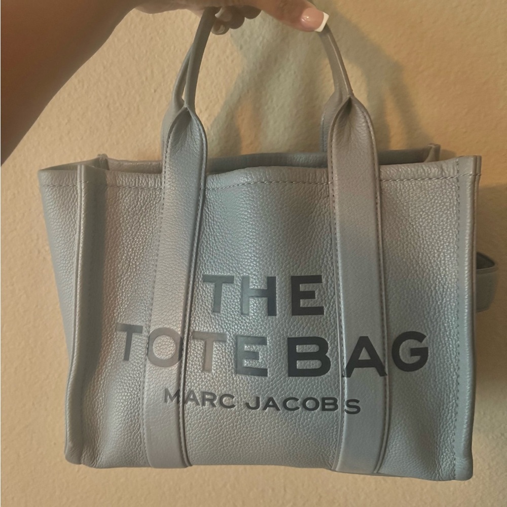 Marc Jacobs Light Gray Medium Tote Bag